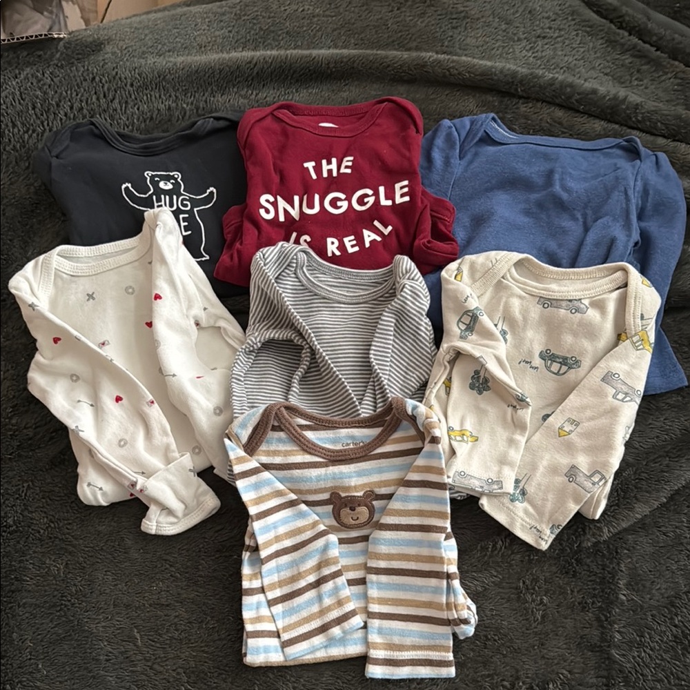 Assorted Baby Onesies - Cute Designs